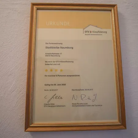 아파트 Stadtbleibe 나움부르크